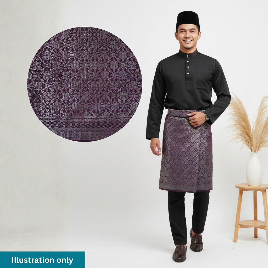 KAMDAR Songket Indera Safina Kain Pasang - Ironless & Tak Jarang ...
