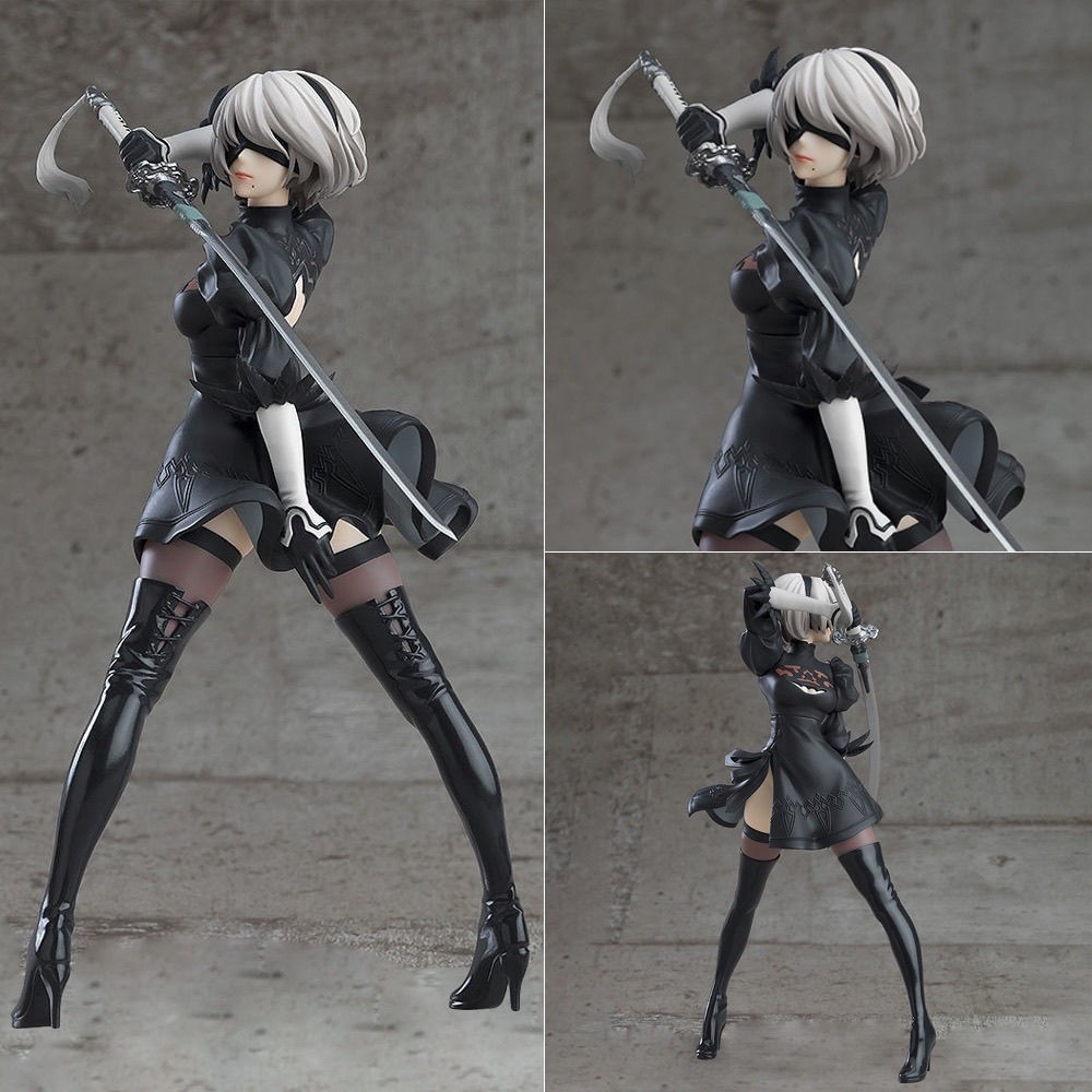 Pop Nier Automata Battle 2B anime girl figure mode Pop Neil Mechanical ...