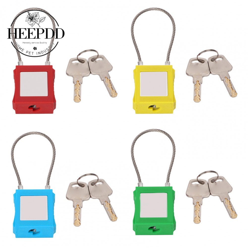 HEEPDD Lockout Tagout Kit Robust Heavy Duty Cable Padlock Compact ...