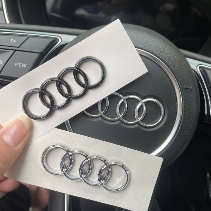 Audi Four-Ring Decorative Car Sticker Suitable for Audi Unique Creative ...