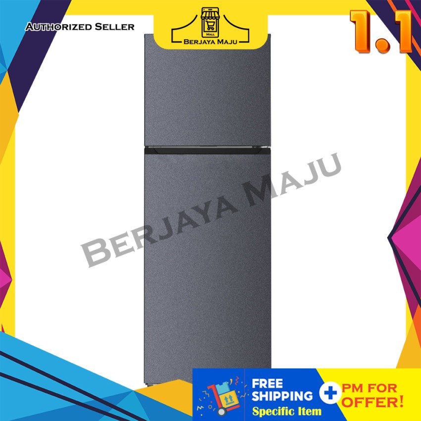 Elba 310L 2 Door Dual Inverter Refrigerator ER-Q3157IN(GR) (Matt Grey ...