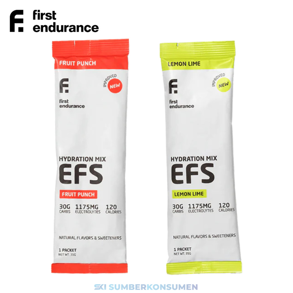 First Endurance EFS Energy & Hydration w/ Electrolytes Drink Mix Single ...