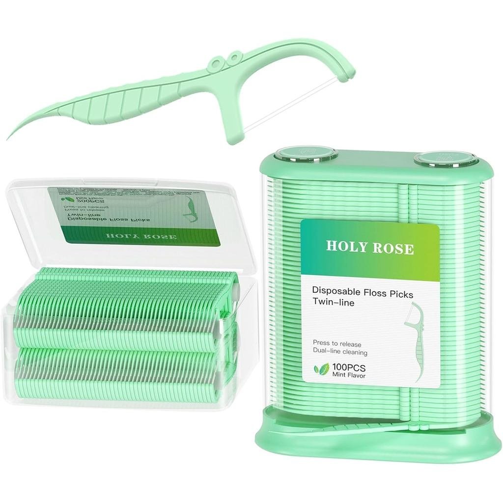Holy Rose Dental Floss Dispenser and Dental Floss Storage Box ...