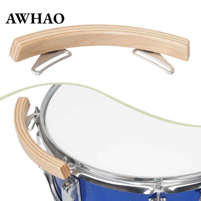 [AWHAO] Snare Drum Rims Device Professional Wood Rim Block for Drumming ...