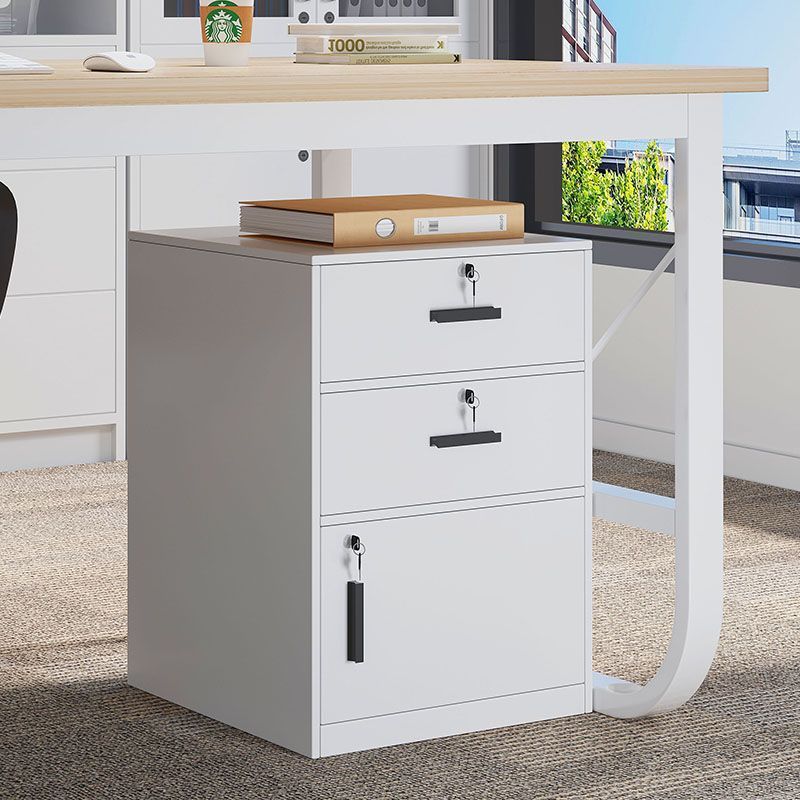 Wenbo【JYJU】Kabinet File Office Storage Cabinet Under Desk Low Drawer ...