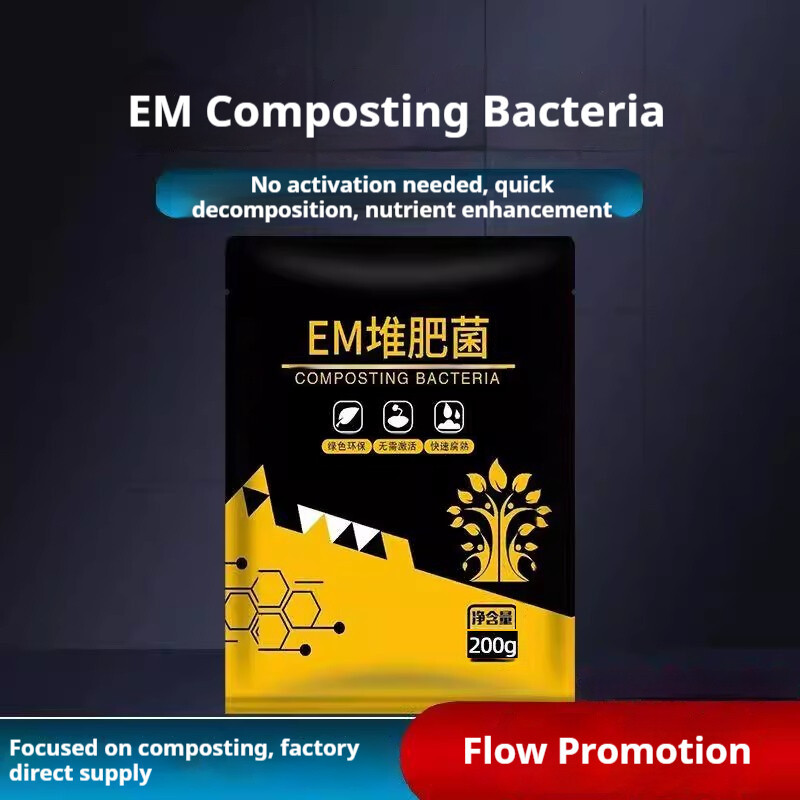EM Composting Bacteria Fast Fermentation Organic Fertilizer Starter ...