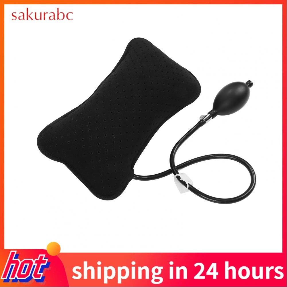 Sakurabc Inflatable Lumbar Support Pillow Cushion Lower Back | Shopee ...