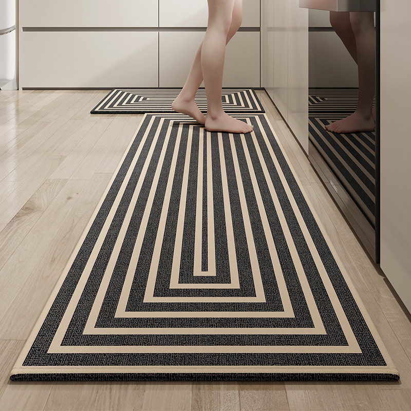 Kitchen carpet Anti Slip Kitchen Foot Mat Floor Mat Waterproof Kitchen ...