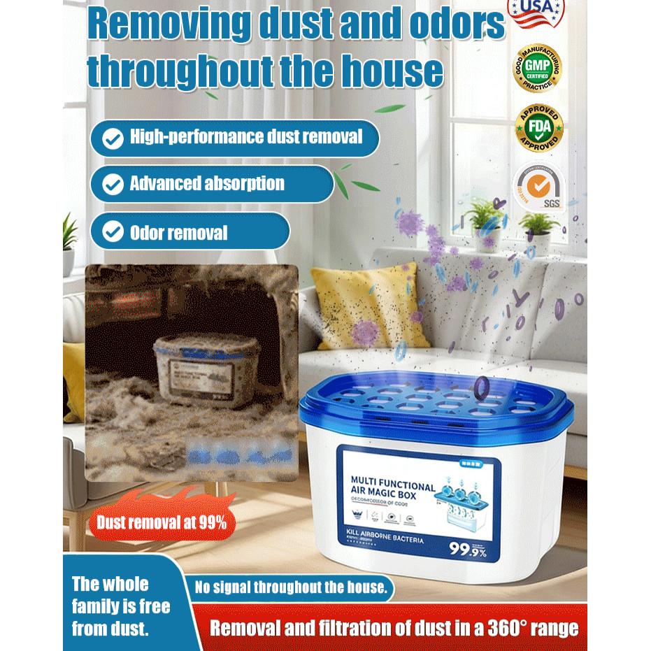 【Multi-Functional】Magic Dusting Box/Dust Cleaner/Home Office Car ...
