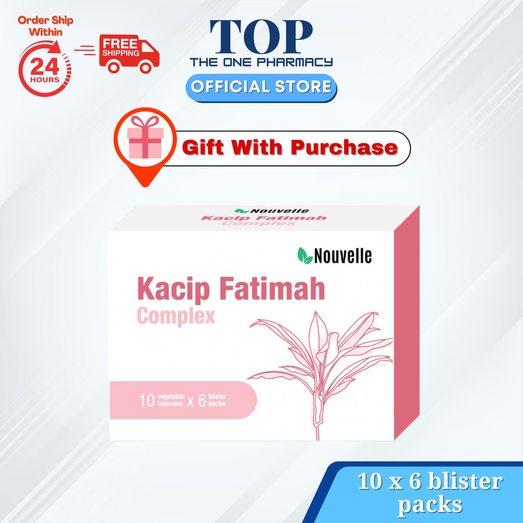 Nouvelle Kacip Fatimah Complex (6 x 10's) | Shopee Malaysia