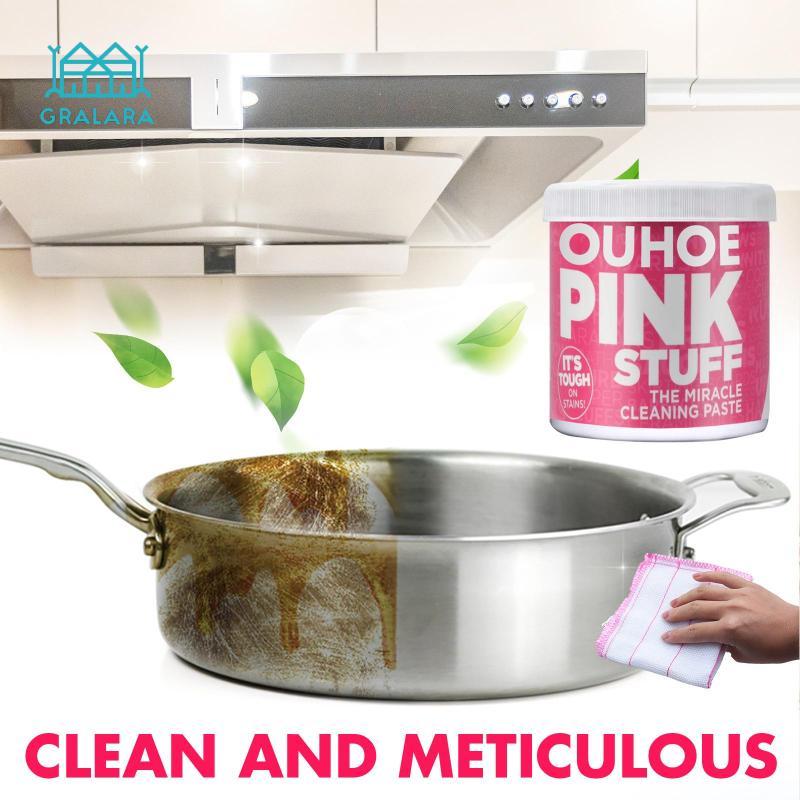 [Gralara] Kitchen Stain Remover Paint Rust Portable Paste Stuff Cleaner ...