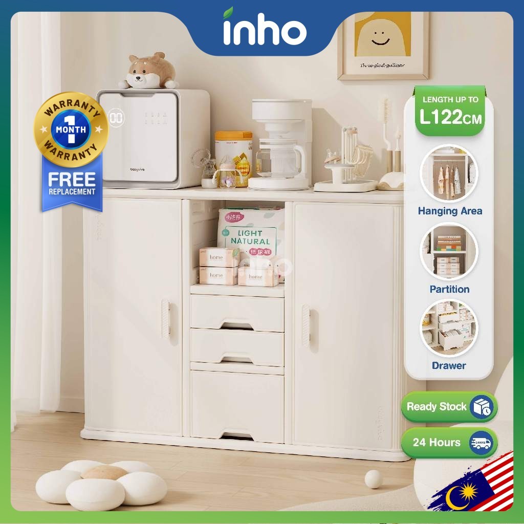 INHO L85/122cm Multifunctional Large Capacity Bedroom Living Room Child ...