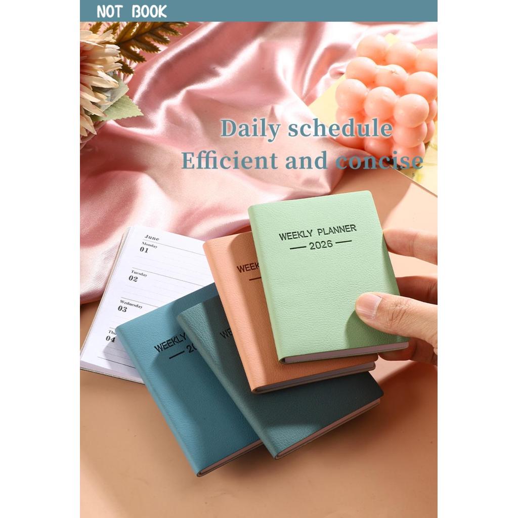 SUCHEN 2026 A7 English Weekly Plan Student Notepad Daily Weekly Agenda ...