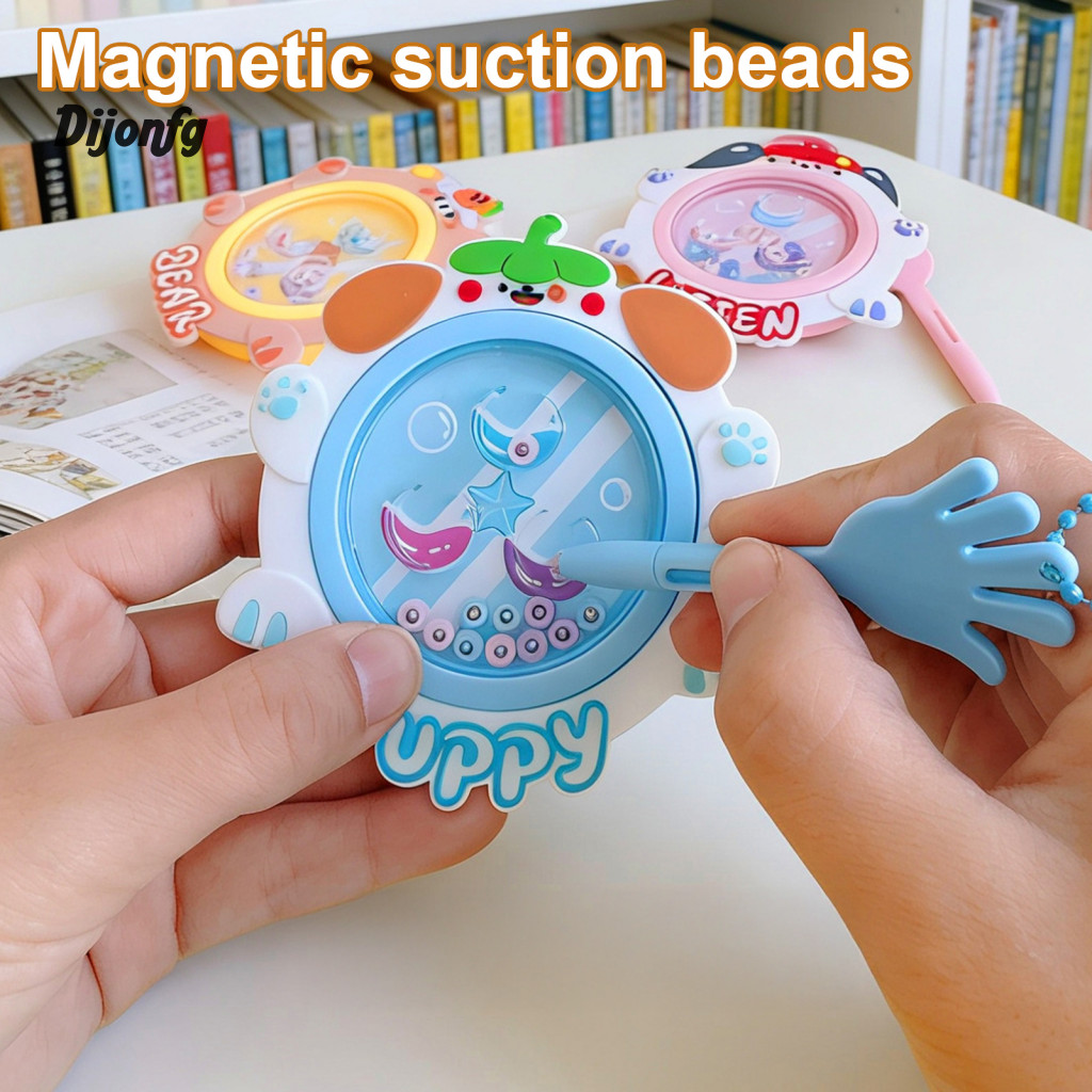 Game Machine with Magnetic Bead Kids Magnetic Bead Toy Kids Magnetic ...