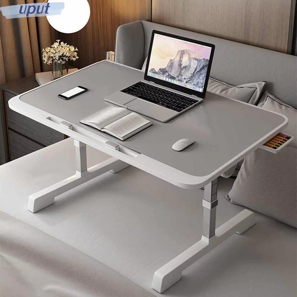 UPUT Lifting Bed Table, with Drawer Adjustable Height Foldable Laptop ...