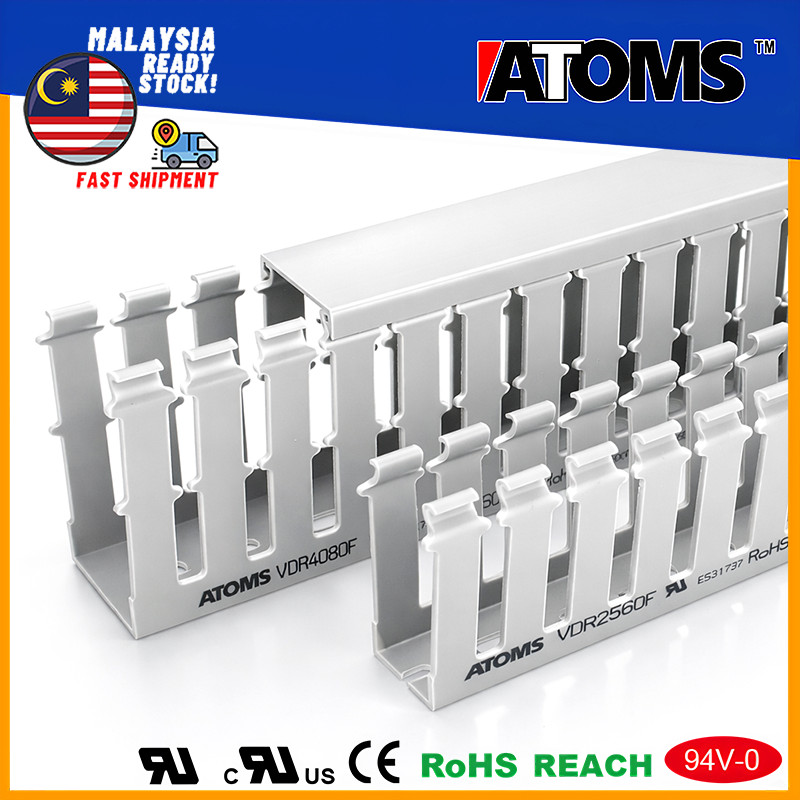 ATOMS 33x100mm 1 METER/2 METER VDR Wide Slot Open Slot Electrical ...