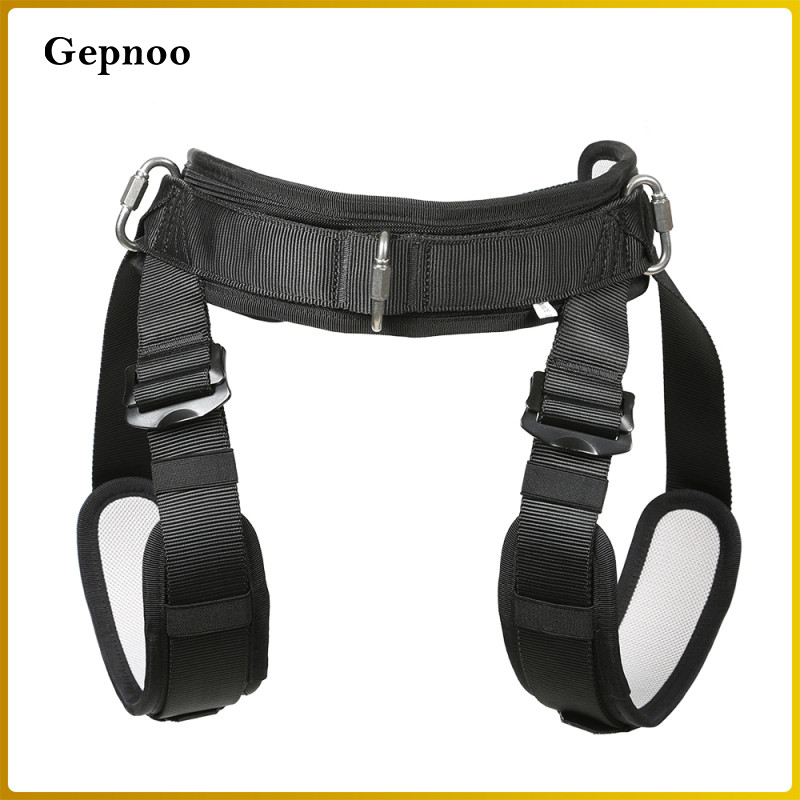 Gepnoo Black Stunt Show Performance Aerial Wire Fall Protection Harness ...