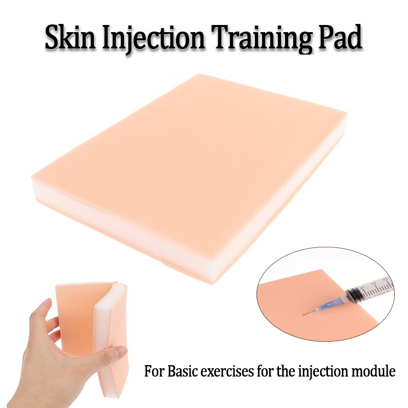Double Sided Silicone Sponge Intravenous Injection Practice Module Skin ...