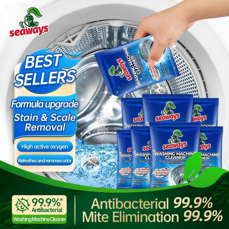 Seaways Washing Machine Cleaner（125g） Antibacteria Washing Machine Drum ...