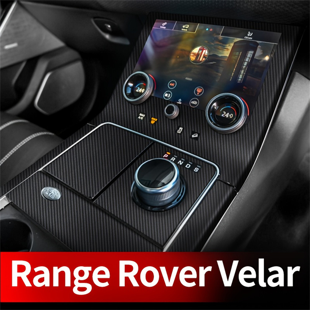 Carbon Fiber for rover Velar from 2017-2026 Car Film Interior Sticker ...