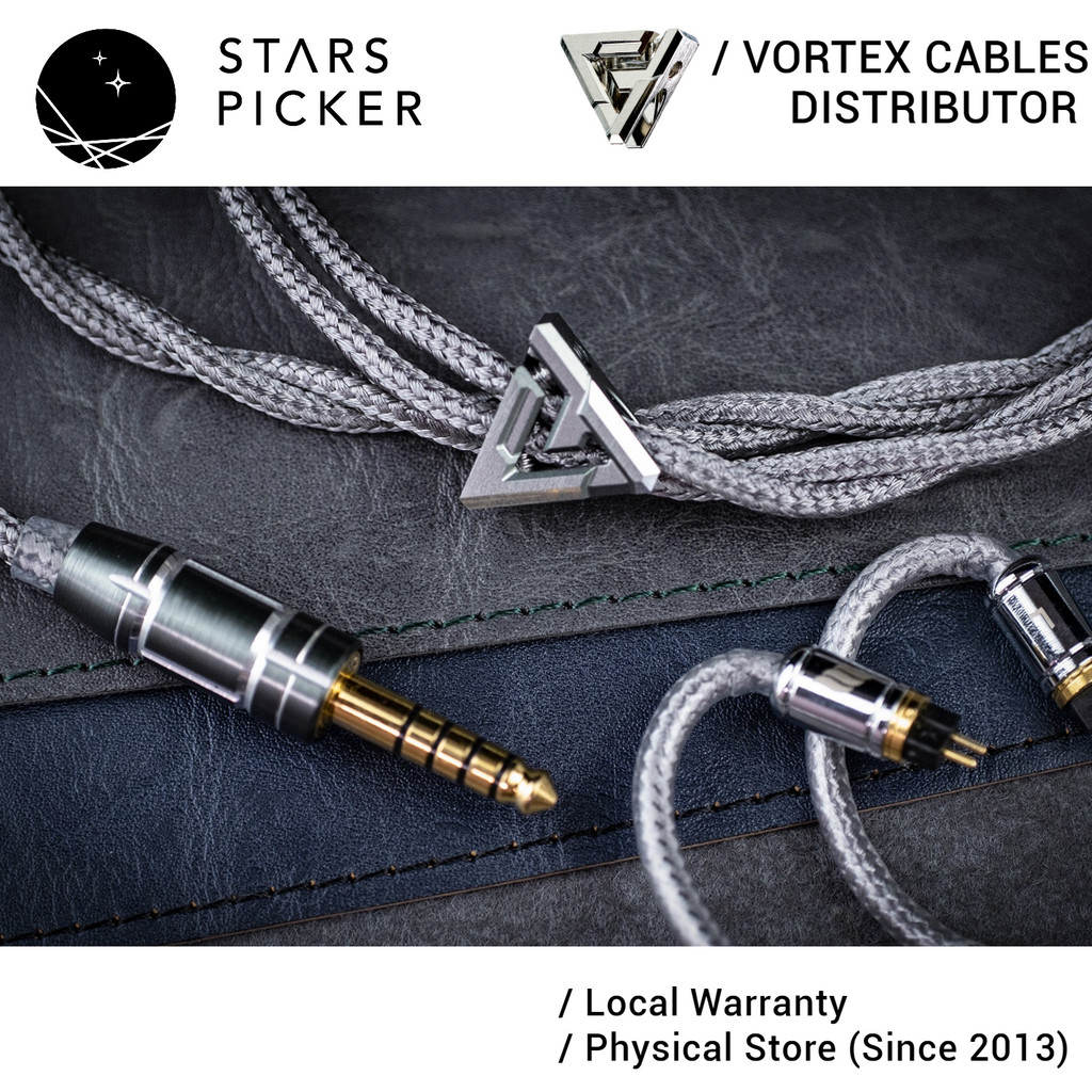 Vortex Alida IEM Cable Effect Audio ConX MMCX 2pin 0.78mm Audiophile ...