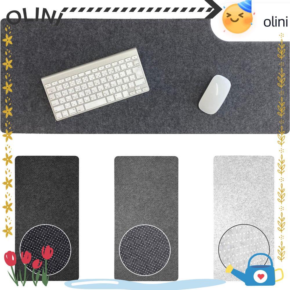 OLINI Wool Felt Mouse Pad, Large Size Writing Mat Keyboard Mice Mat ...