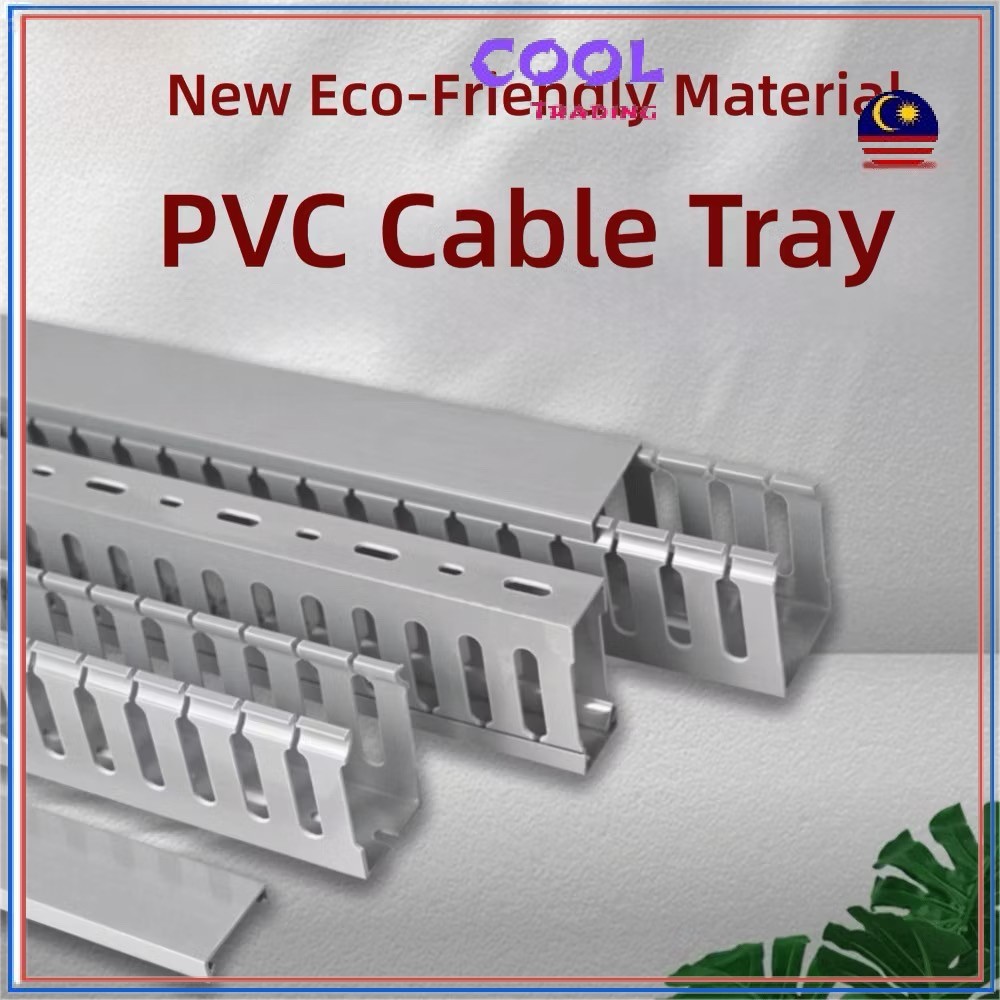 200cm Under Desk Cable Management PVC Wiring Duct U-shaped Casing ...