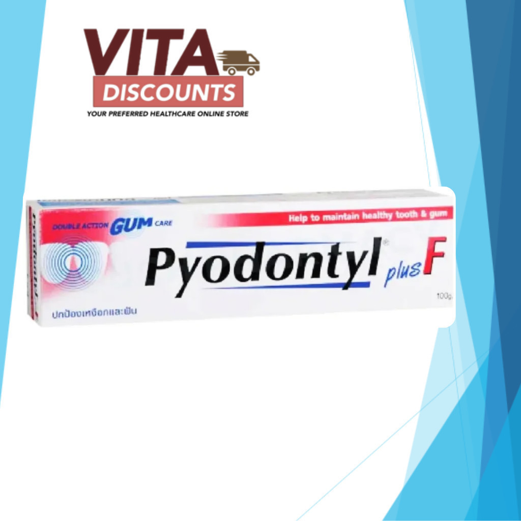 Pyodontyl Plus F Toothpaste (100g x 1/2 Pack) | Shopee Malaysia