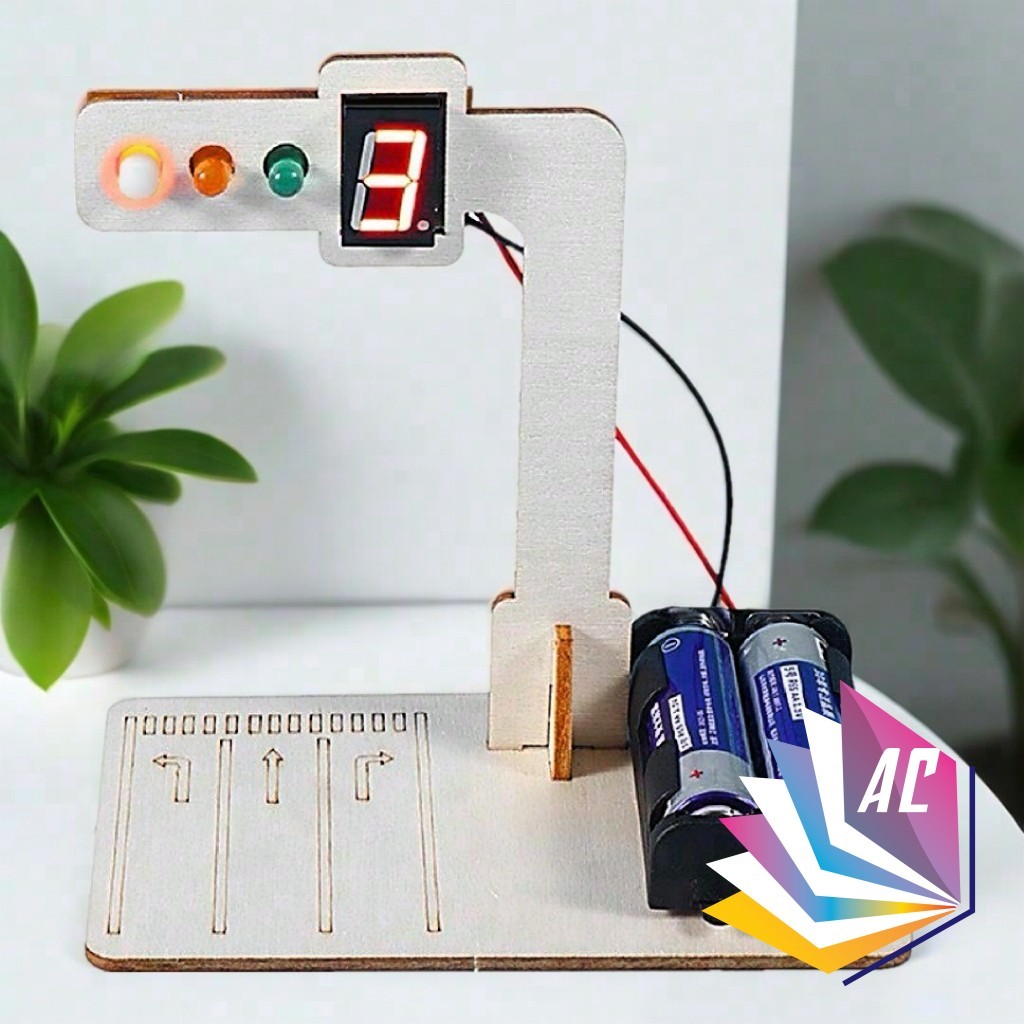 DIY Wooden Traffic Light Educational Kit - RBT - DIY - School Project ...