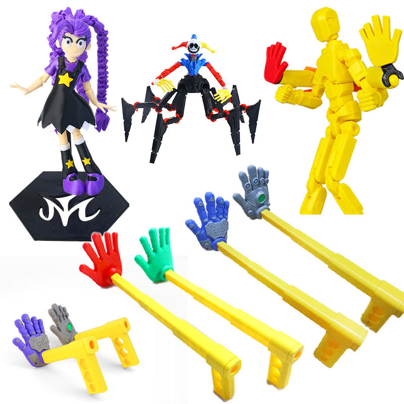 3D Printed Model Poppy Playtime Chapter 5 GrabPack Lily Lovebraids Game ...