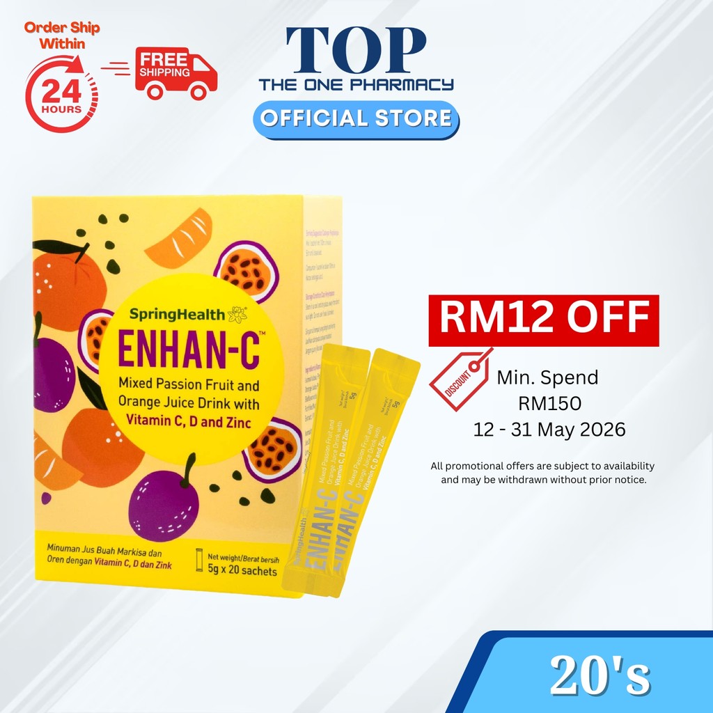 SpringHealth Enhan-C - (20's/2x20's) | Shopee Malaysia