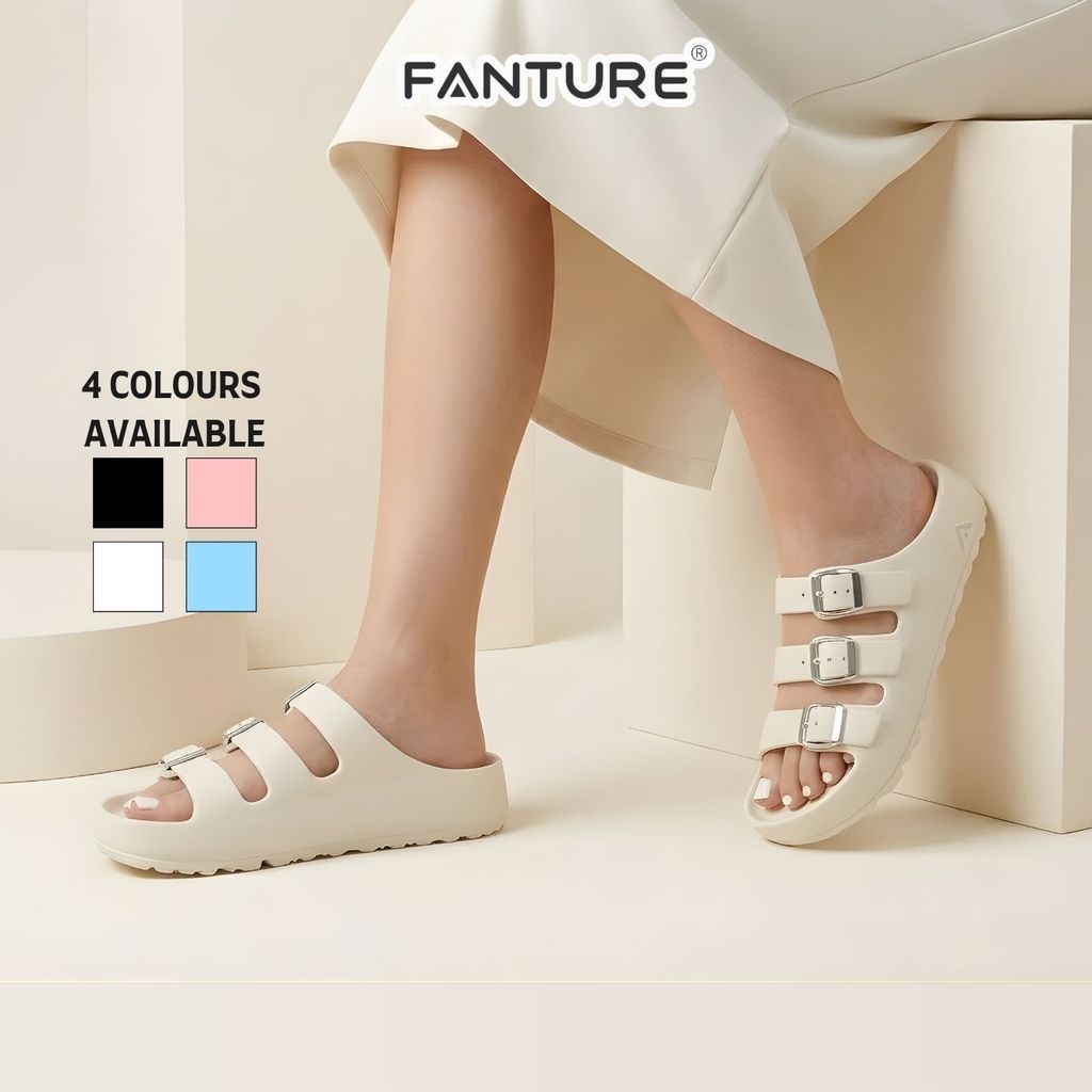 FANTURE F021 Women EVA Sandal Slippers – Ultra-Light, Soft Cushion ...