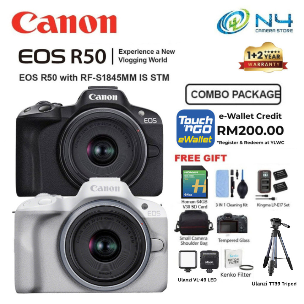 Buy canon eos r50 Online With Best Price, Aug 2026 | Shopee Malaysia