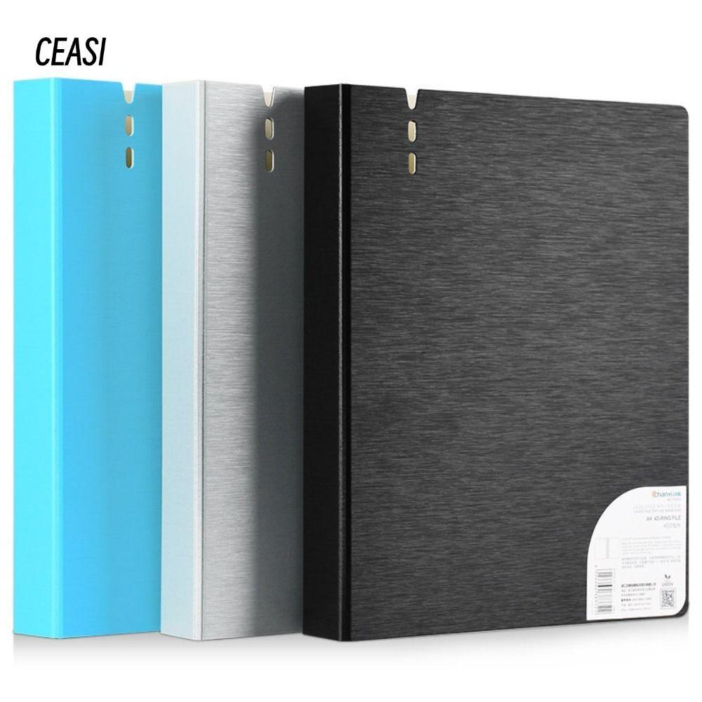 CEASI Display Book, Waterproof PP A4 File Folders, D-Shaped Binder 4 ...