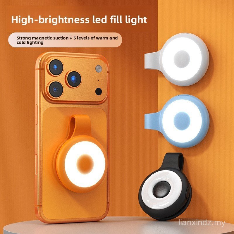 Magnetic Phone Flashlight for Photography – Soft Light with Adjustable ...