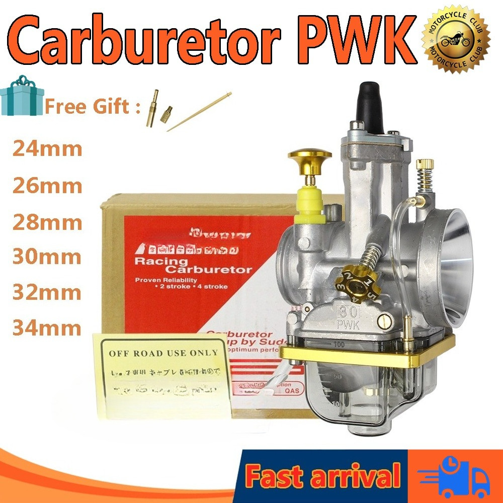Pwk 24/26/28/30/32/34mm Motorcycle Modified Carburetor | Shopee Malaysia