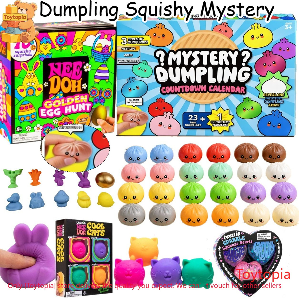 Dumpling Squishies, 2026 Squishies Dumpling Mystery Advent Countdown ...