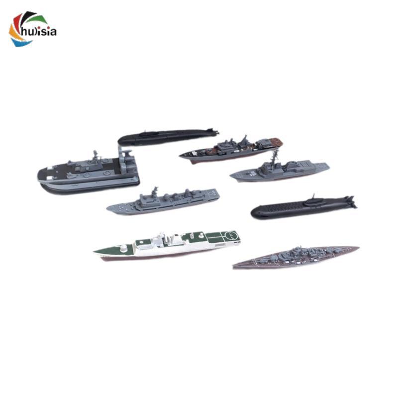 chulisia 8x 4D Ship Model Toy Guard Ship Model Handmade Arts And Crafts ...