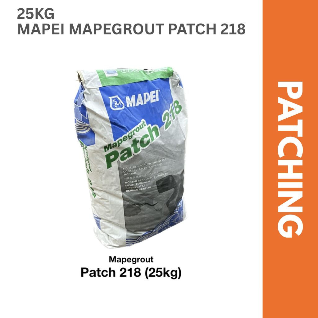 Mapei Mapegrout Patch 218 (25kg) | Shopee Malaysia