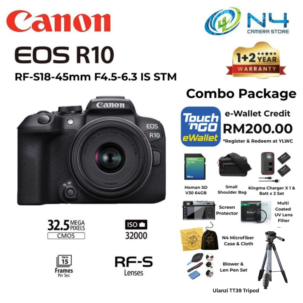Canon EOS R10 Canon R10 Mirrorless Camera | Shopee Malaysia