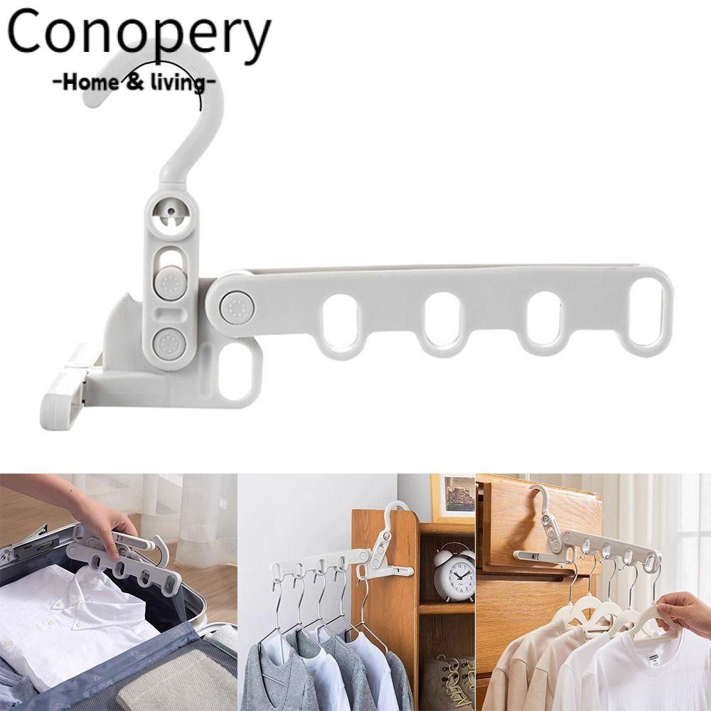 Conopery Clothes Hanger, Angle Adjustable Five-hole Clothes Drying Rack ...