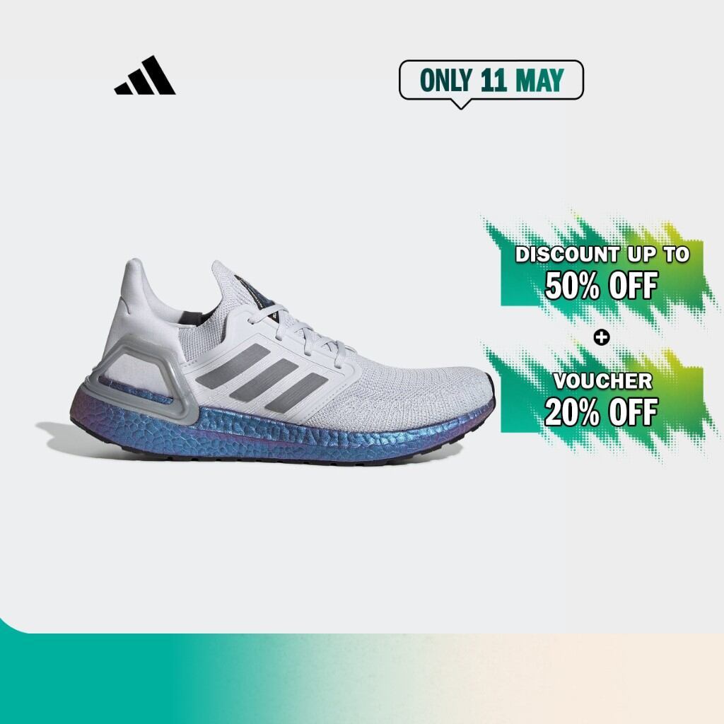 adidas Running Ultraboost 20 Shoes Men Grey EG0755 | Shopee Malaysia