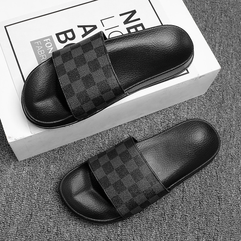 Men's Streetwear Slippers Fashion Slides For Daily Commute & Hangouts_voghion.com