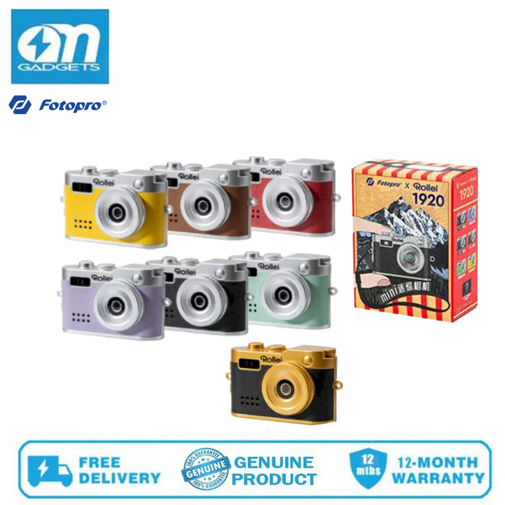 [2026 New] FOTOPRO Rollei M1 co-branded retro mini camera blind box ...