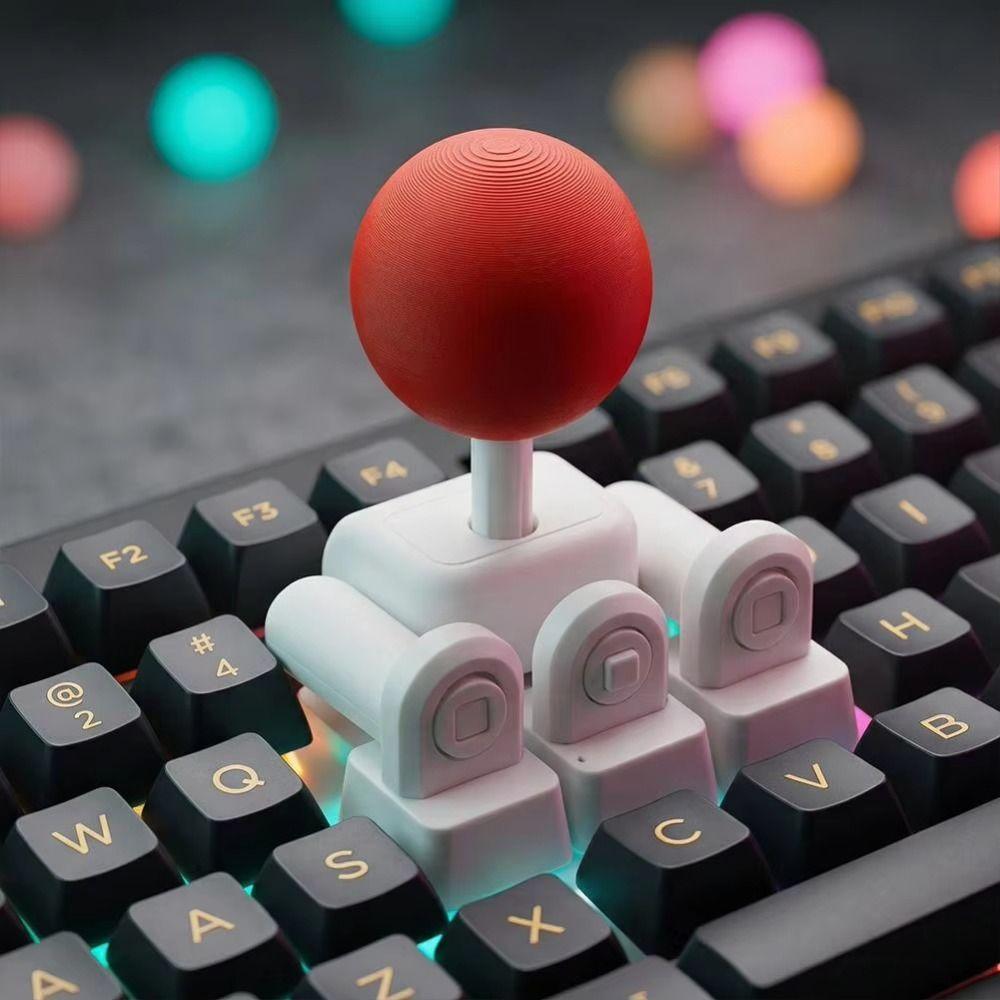 IVANES External Game Joystick, Ergonomic Cross-axis Buttons 3D Printed ...