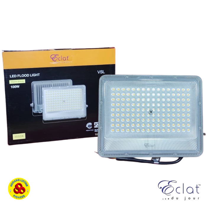 CAHAYA Eclat LED VSL Floodlight 100W Yellow Light VSL 100 Watt Warm ...