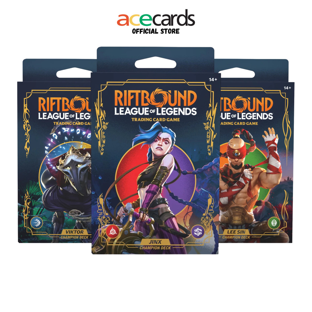League of Legends TCG: Riftbound Origins Champion Deck (English Ver ...