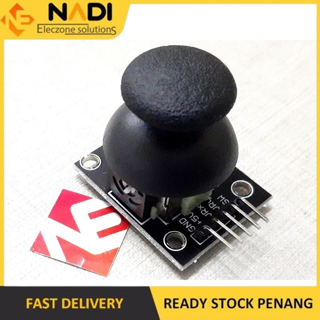 Joystick Module Dual axis XY Thumb Stick Game Controller Arduino ...