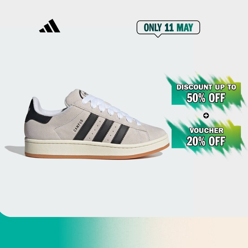adidas Lifestyle Campus 00s Shoes Women White GY0042 | Shopee Malaysia