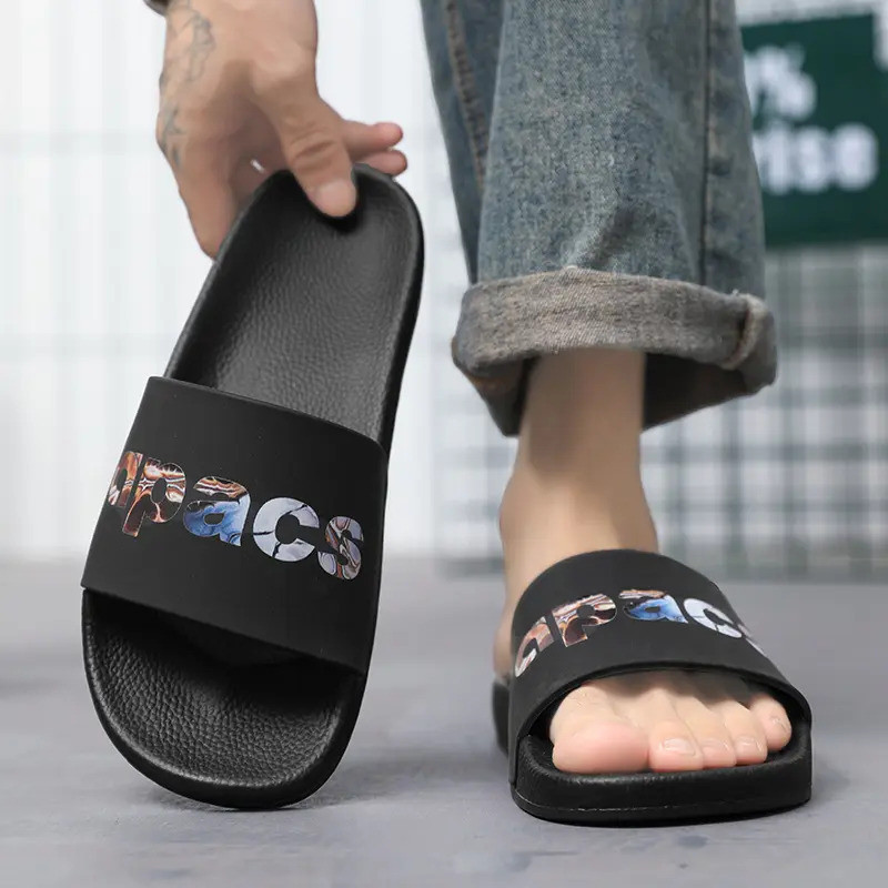 Men's Streetwear Slippers Fashion Slides For Daily Commute & Hangouts_vogvips.com